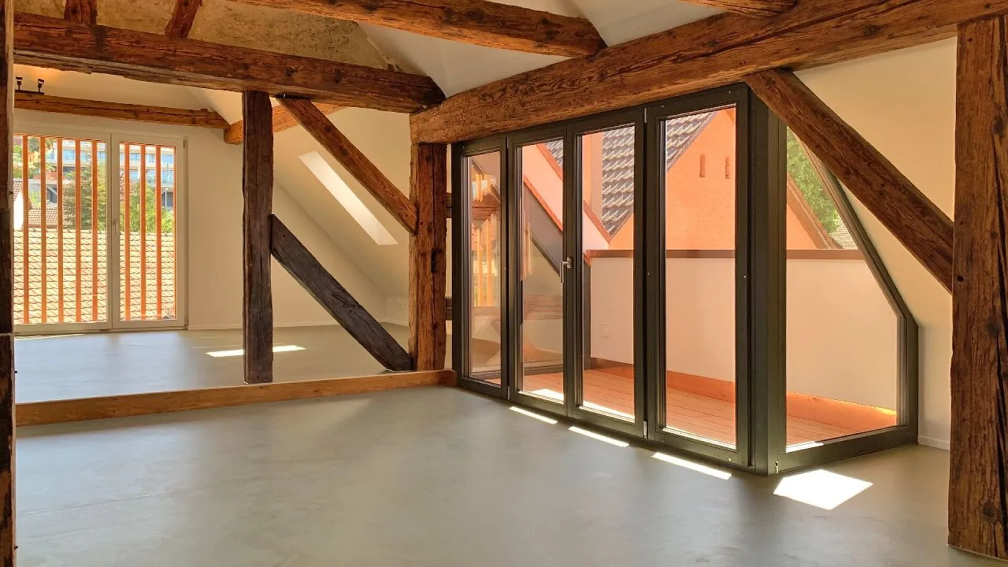 Appartement sous les combles 2.5 pièces "Im Chlooster" - (A 0.2.1) - Photo 5 sur 11