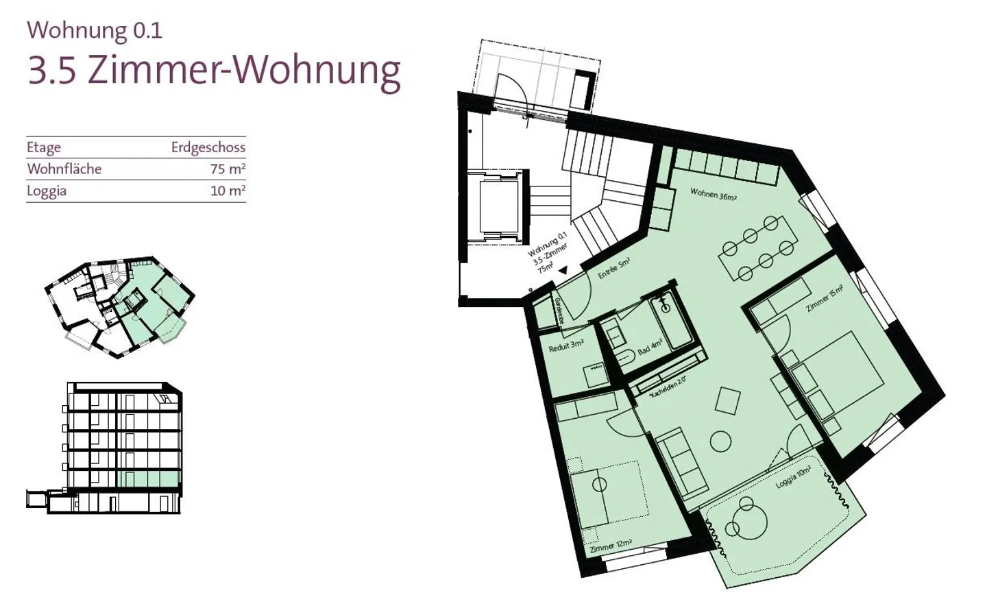 Moderne Wohnungen in Dietikon - Foto 9 von 9