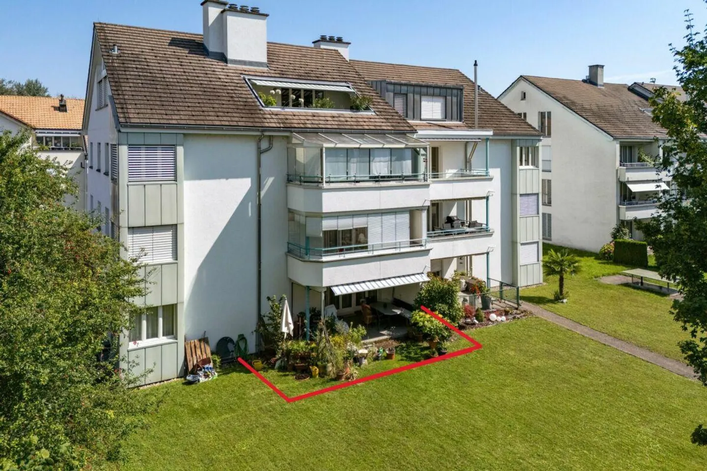 Appartamento con giardino ben curato ad Arbon - Vivere vicino al Lago di Costanza - Foto 1 di 13