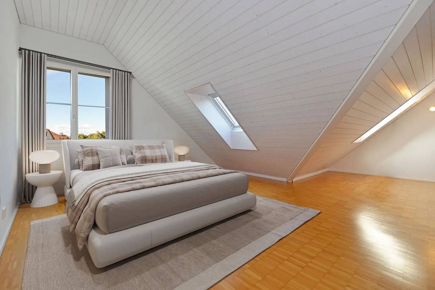 Appartamento duplex di 5,5 stanze nel verde - Foto 13 di 16