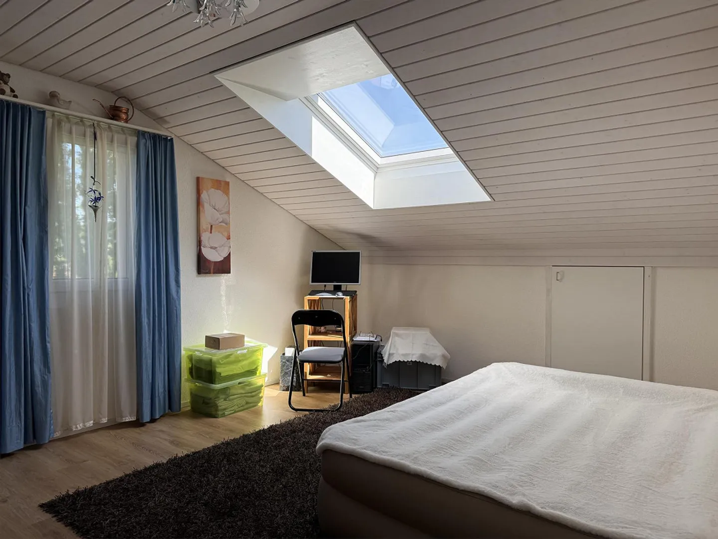 4.5-Room Penthouse with Balcony and Panoramic View - Photo 14 of 20