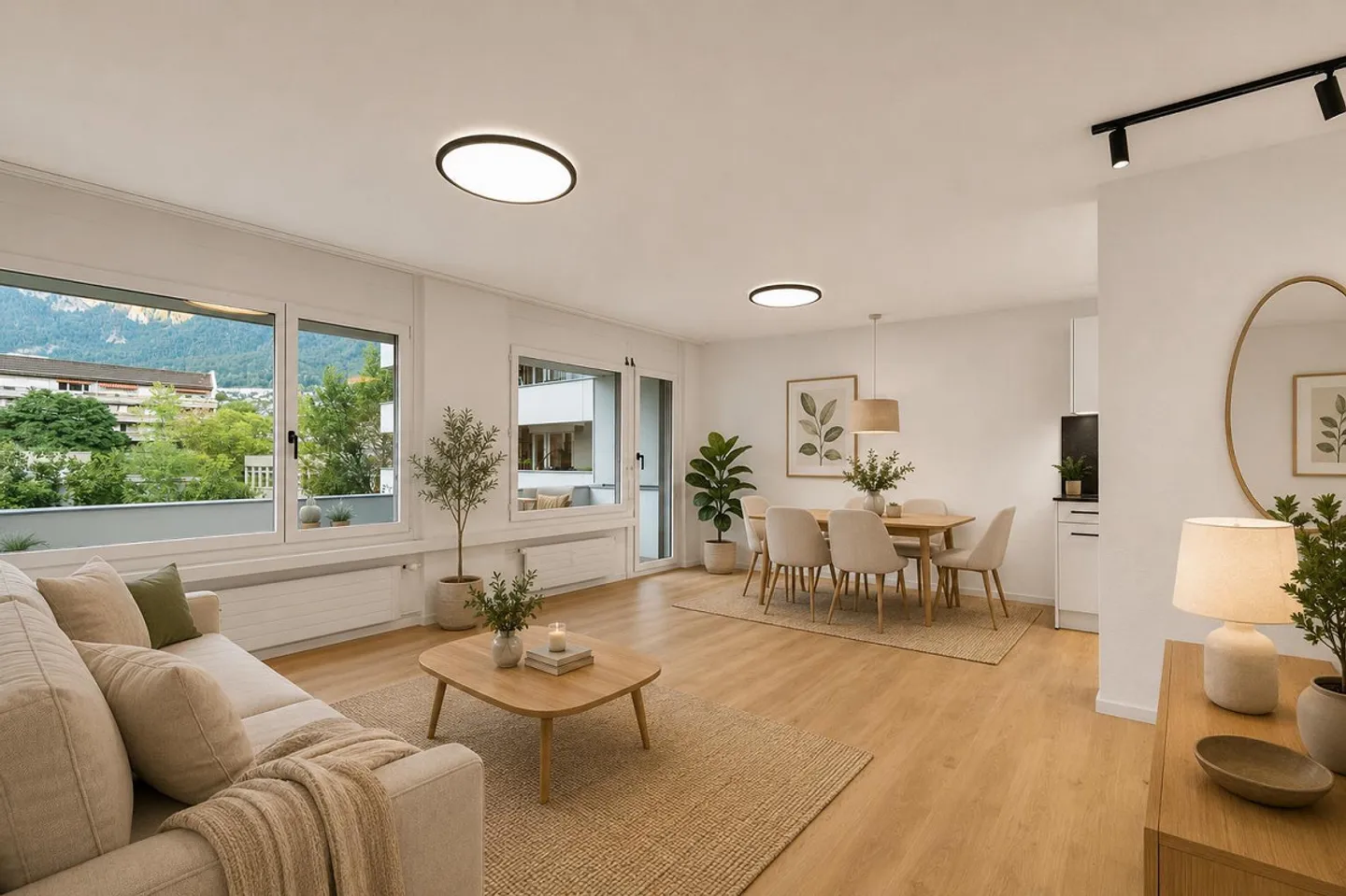 Renoviertes Apartment mit Balkonen - Foto 1 von 30