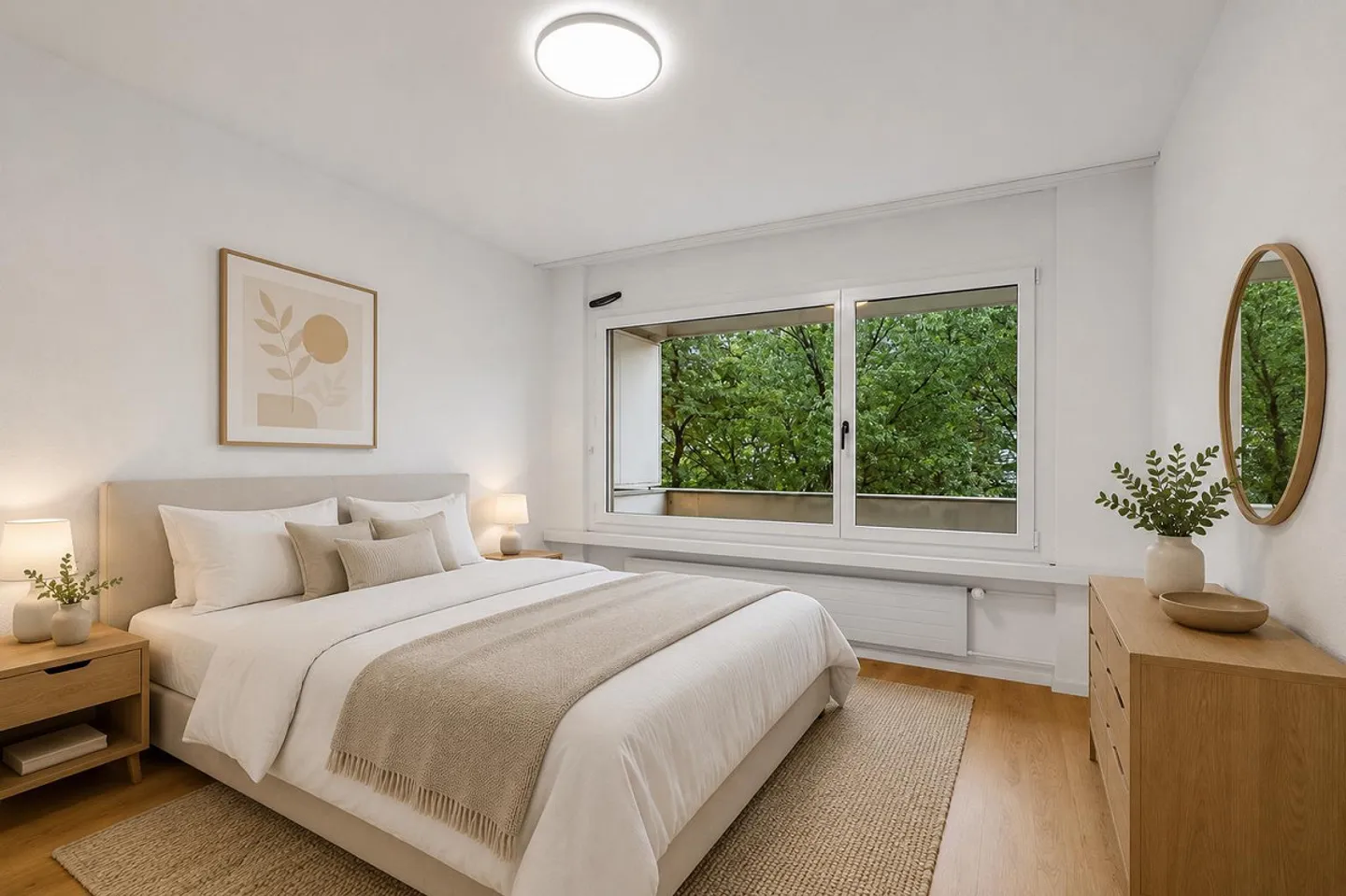 Renoviertes Apartment mit Balkonen - Foto 6 von 30