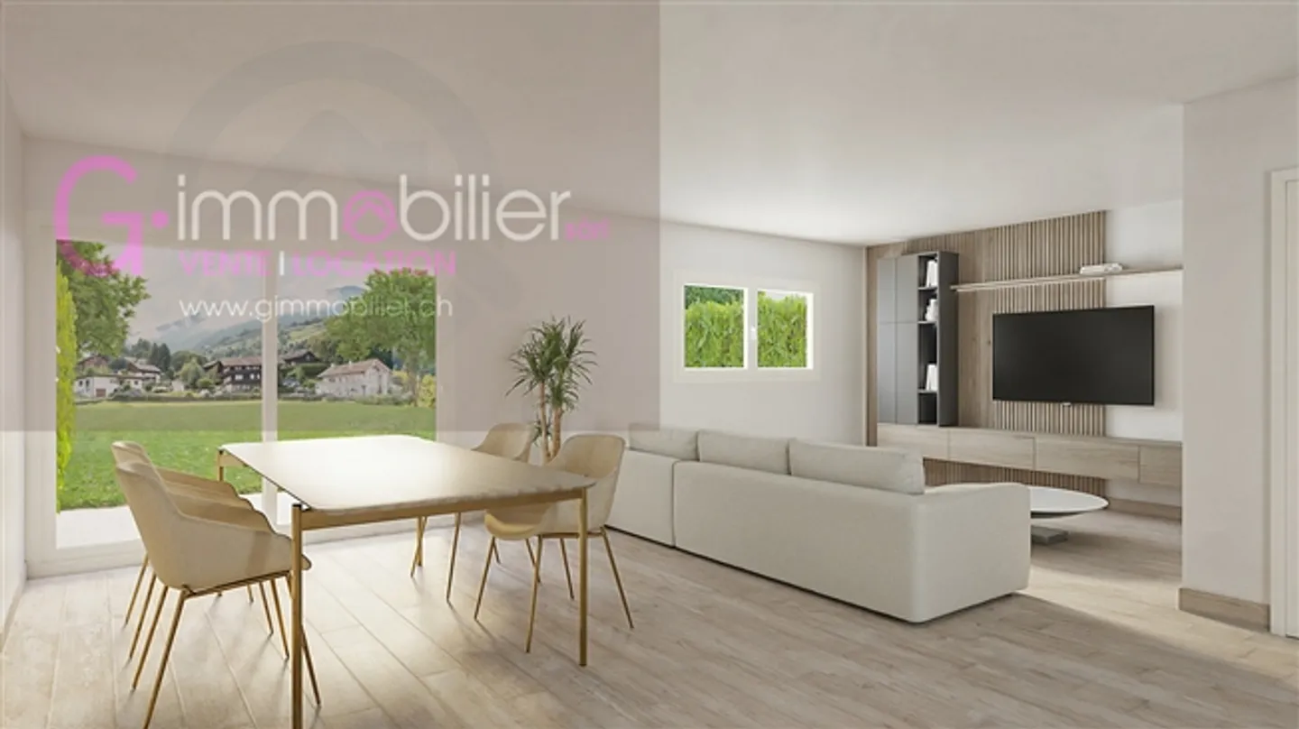 Unique project on the heights of Monthey, in a villa district - Photo 3 of 12