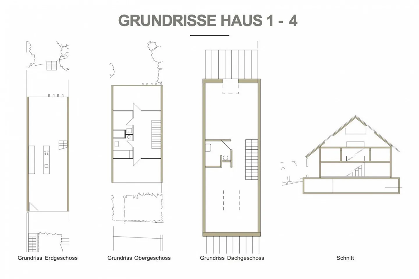 Maisons mitoyennes avec jardin et finitions de haute qualité à Nussbaumen - Photo 3 sur 6