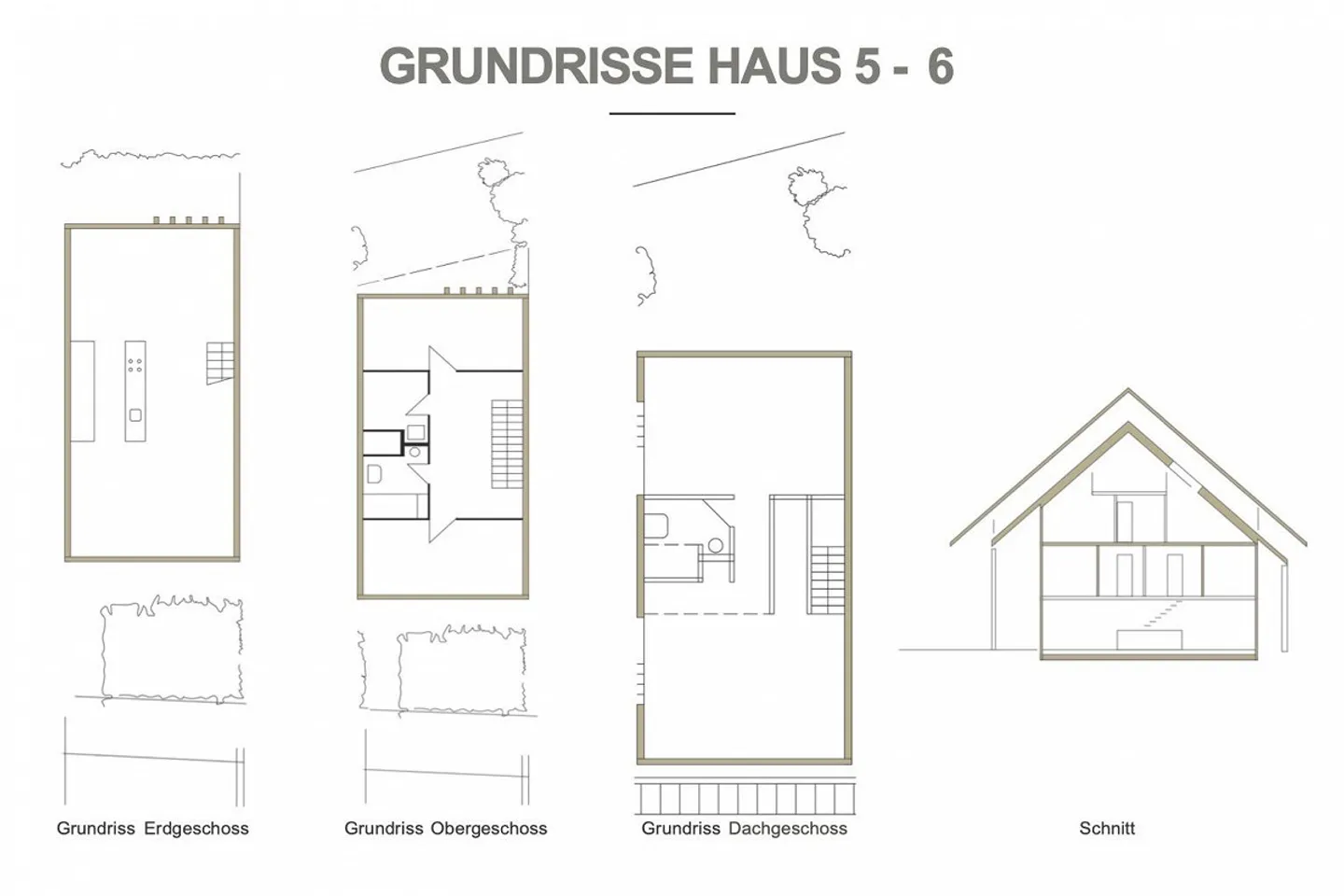 Maisons mitoyennes avec jardin et finitions de haute qualité à Nussbaumen - Photo 5 sur 6