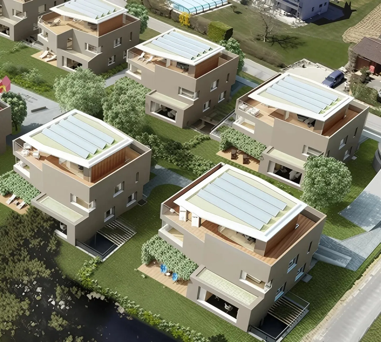 Les Capites - Appartamento di 5,5 locali con giardino - Foto 6 di 7