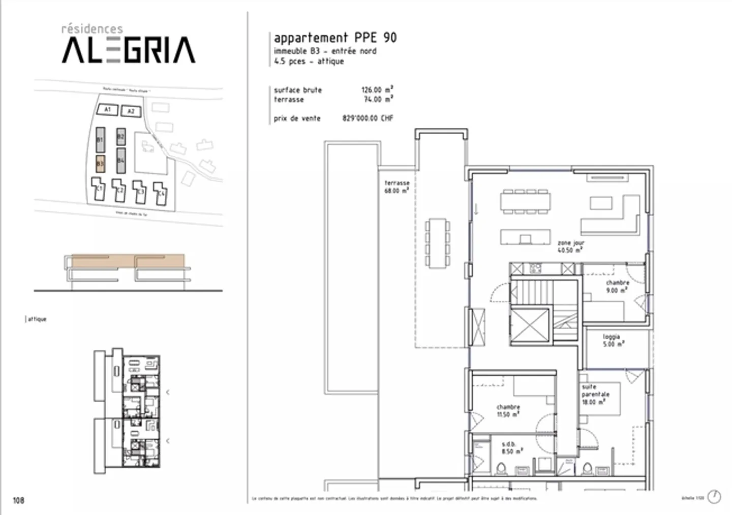 «4.5 Zimmer Penthouse Wohnung in Uvrier» - Foto 13 von 13