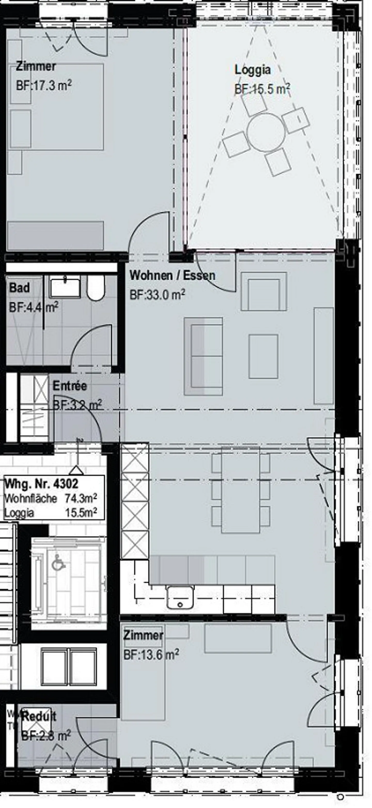 Appartement 3.5 pièces à Güttingen - Photo 7 sur 7