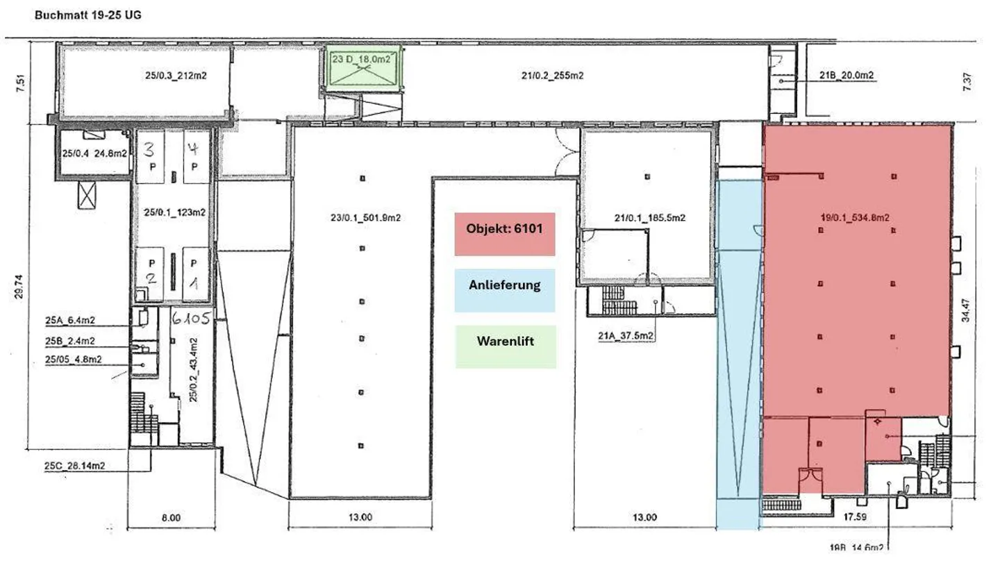 Zentrale Lagerfläche zu vermieten - Foto 2 von 12