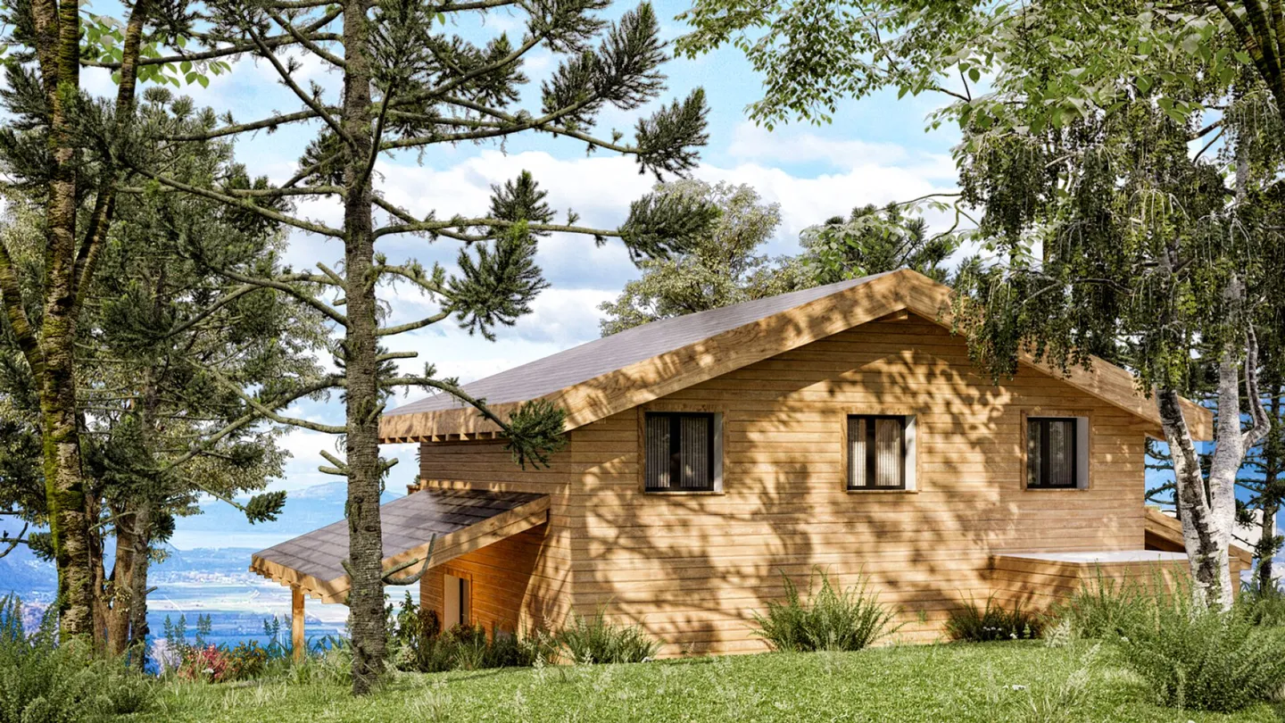 Chalet familial individuel de 4,5 pièces. - Foto 7 di 13