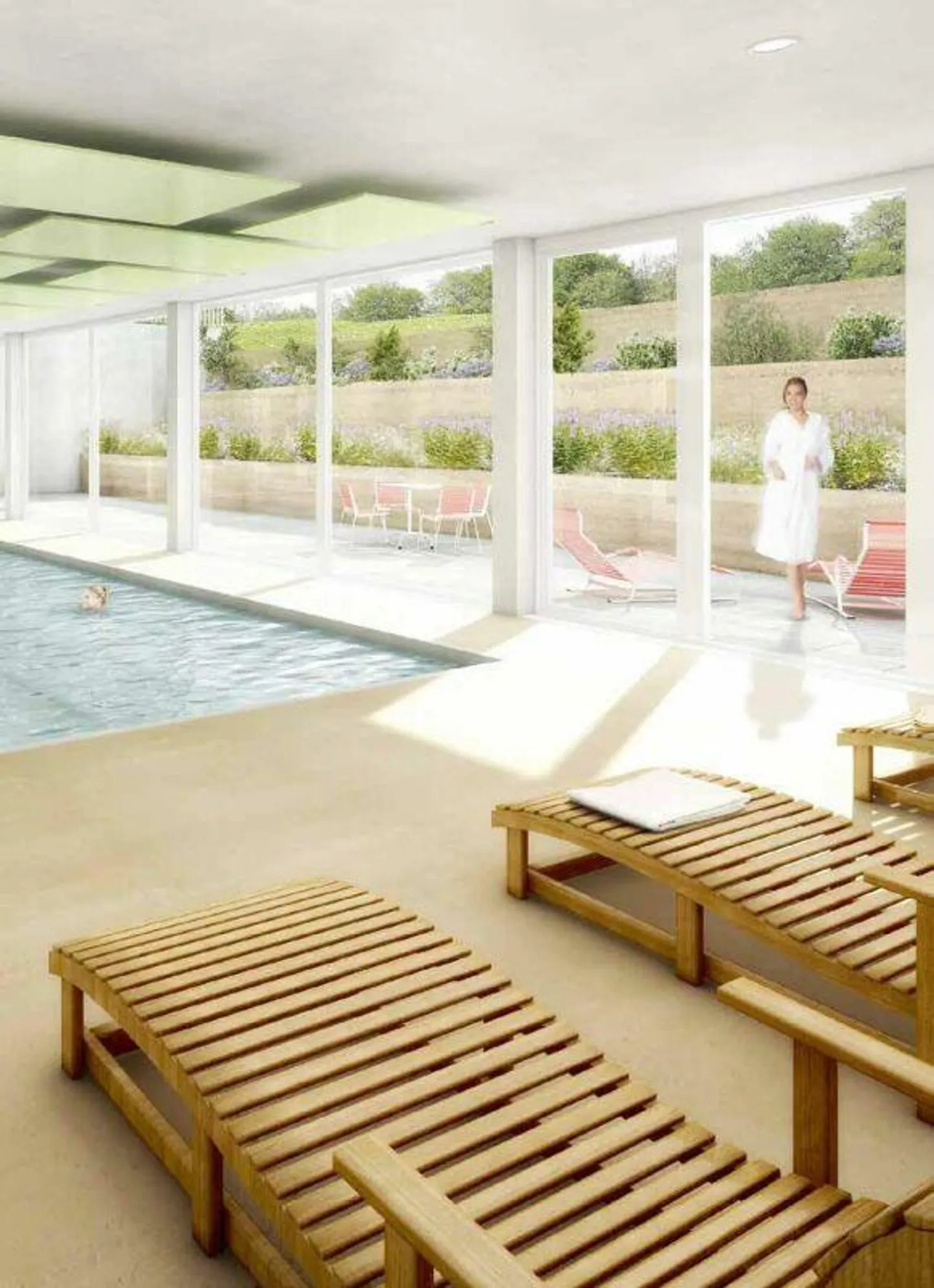 Geräumige Wohnung mit Pool - Foto 13 von 14