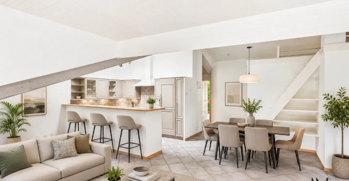 Helles 3,5-Zimmer-Apartment mit Potenzial für 4,5 Zimmer - Foto 1 von 12