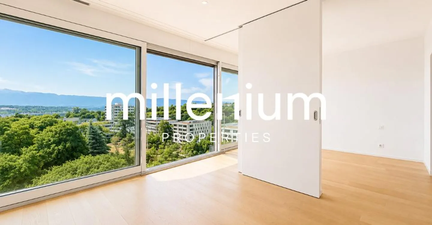Superb penthouse duplex with lake and Mont-Blanc view in Chêne-Bougeries - Photo 7 of 11