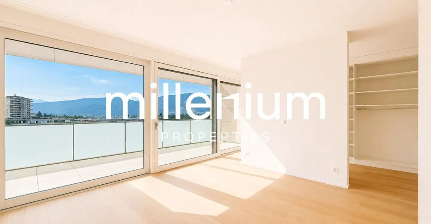 Superb penthouse duplex with lake and Mont-Blanc view in Chêne-Bougeries - Photo 10 of 11