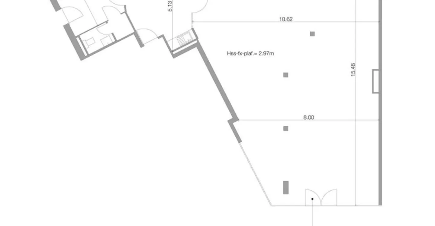Geräumiger Gewerberaum - Foto 2 von 6