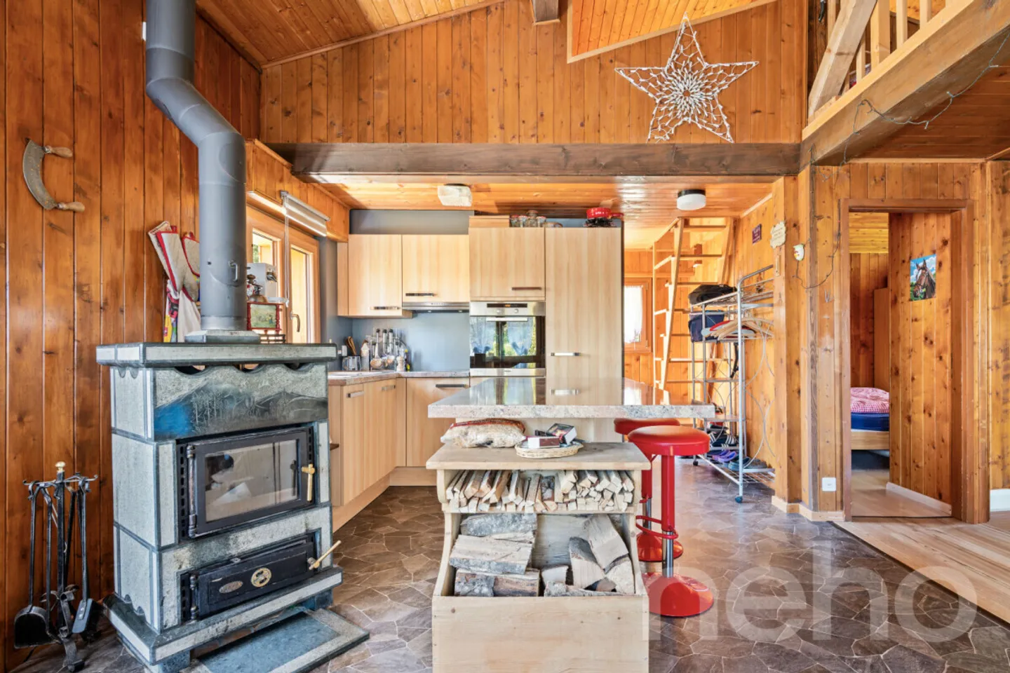 Helles Chalet mit Wellnessbereich und direktem Zugang zu den Pisten - Foto 8 von 12