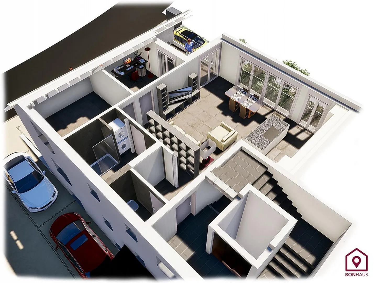 Appartamento attico confortevole con balcone e stanza hobby - Foto 28 di 30