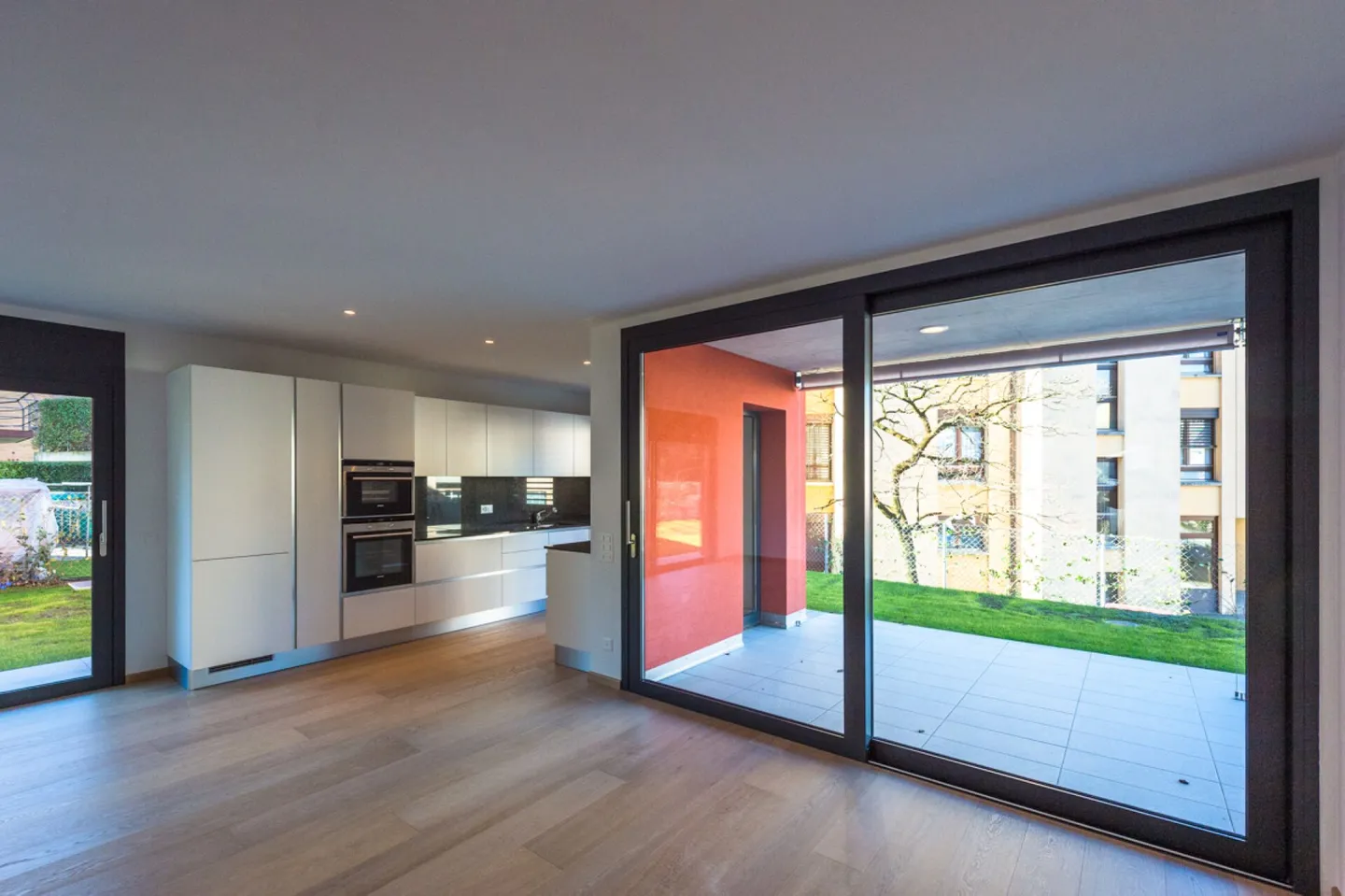 Pregassona - Residenza Fenice - 3.5-Zimmer-Wohnung mit Garten - Foto 1 von 8