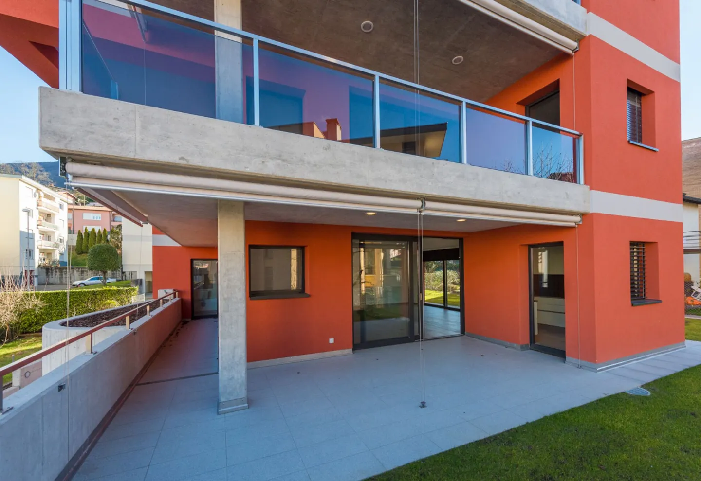 Pregassona - Residenza Fenice - 3.5-Zimmer-Wohnung mit Garten - Foto 4 von 8