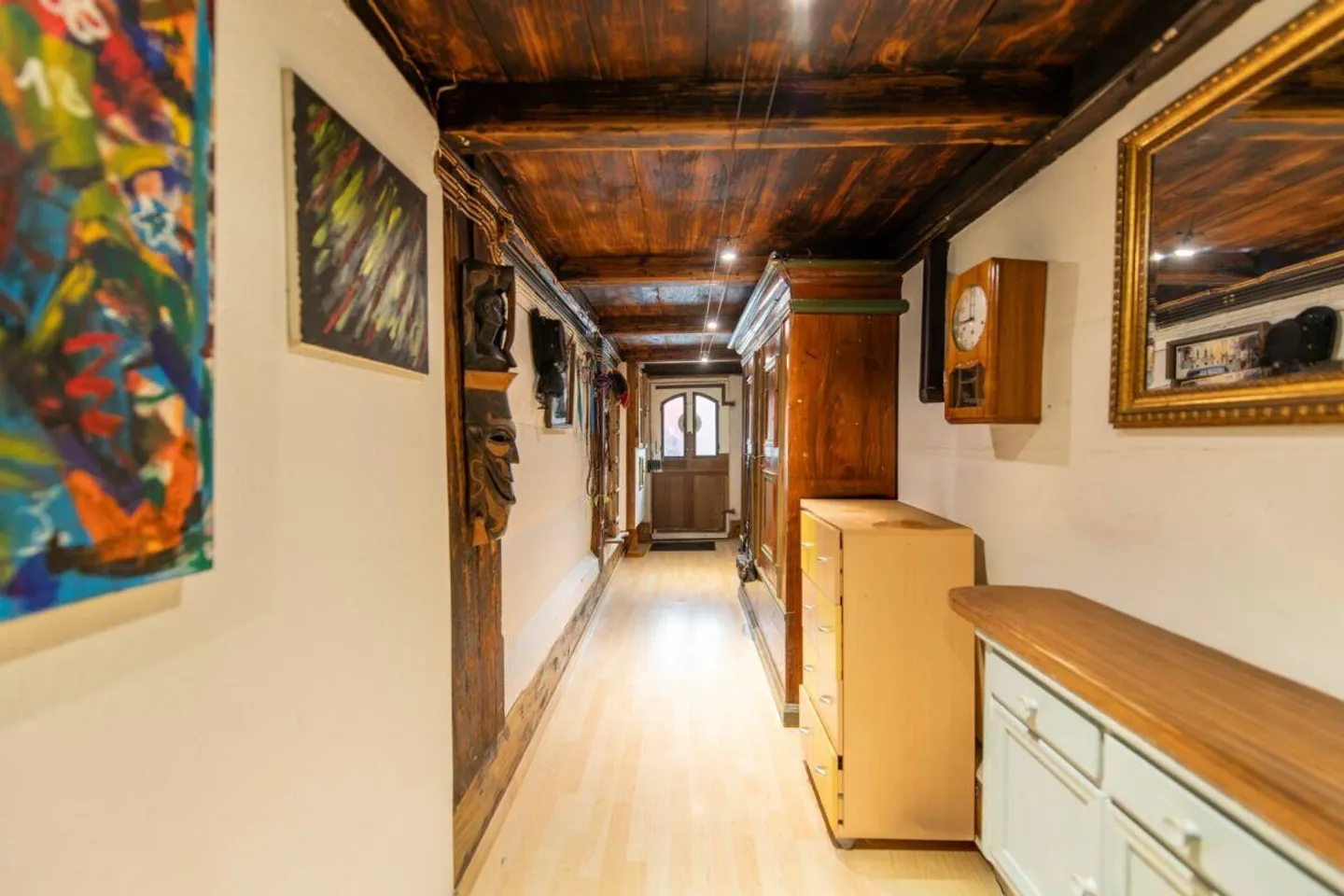 Large farmhouse directly by the stream with land parcel and development potential - Photo 5 of 26