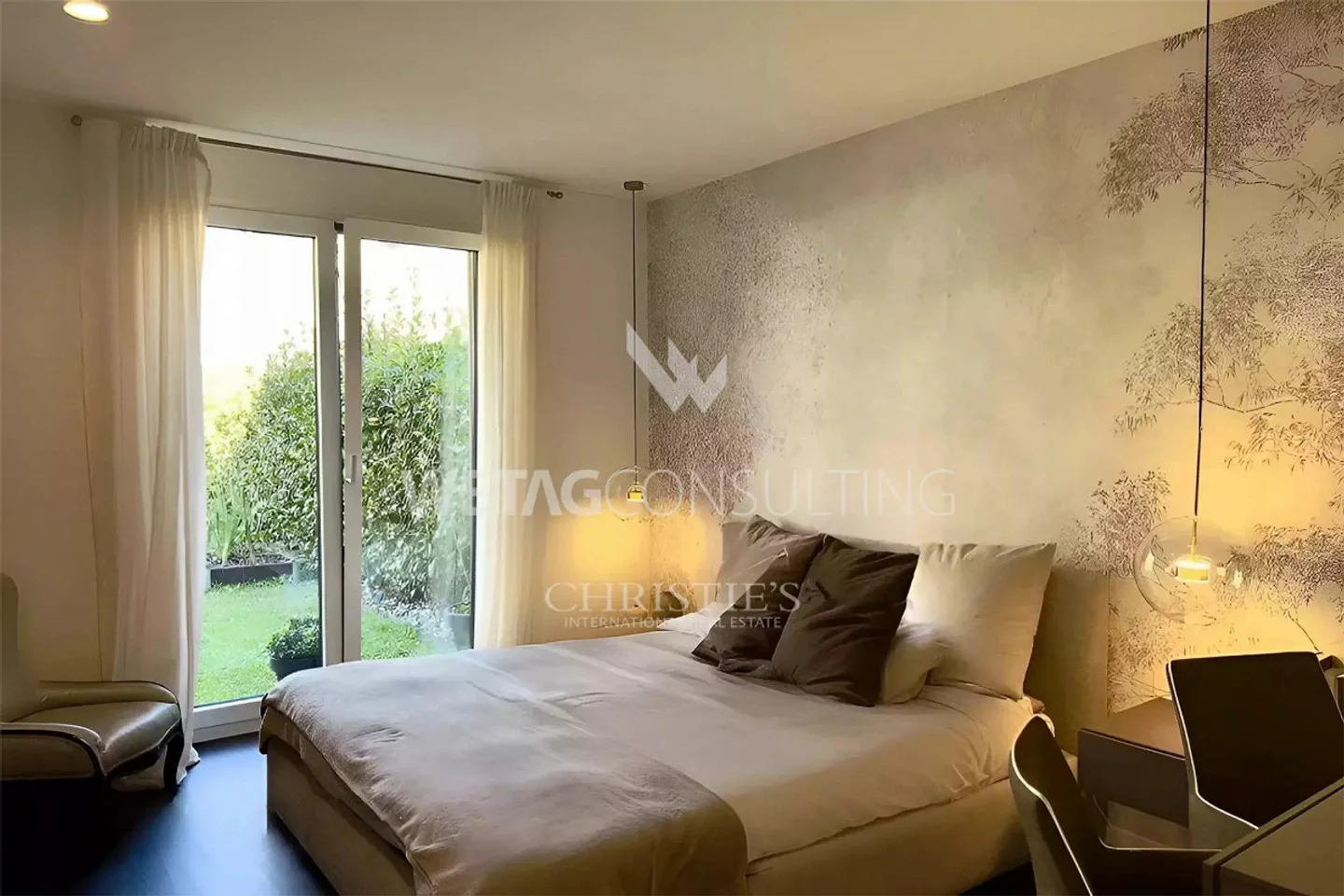 Lugano-Canobbio: Charmante Wohnung mit offenem Blick auf den Luganersee & privatem Garten, auch ideal als Zweitwohnsitz. - Foto 5 von 12