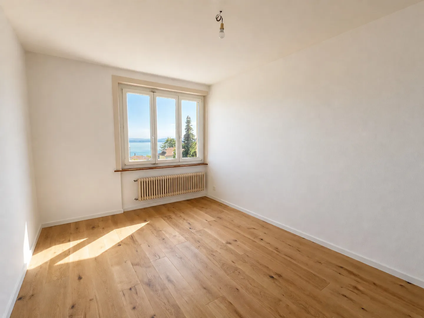 Vollständig renovierte Wohnung mit Blick auf den See und die Alpen - Foto 2 von 7