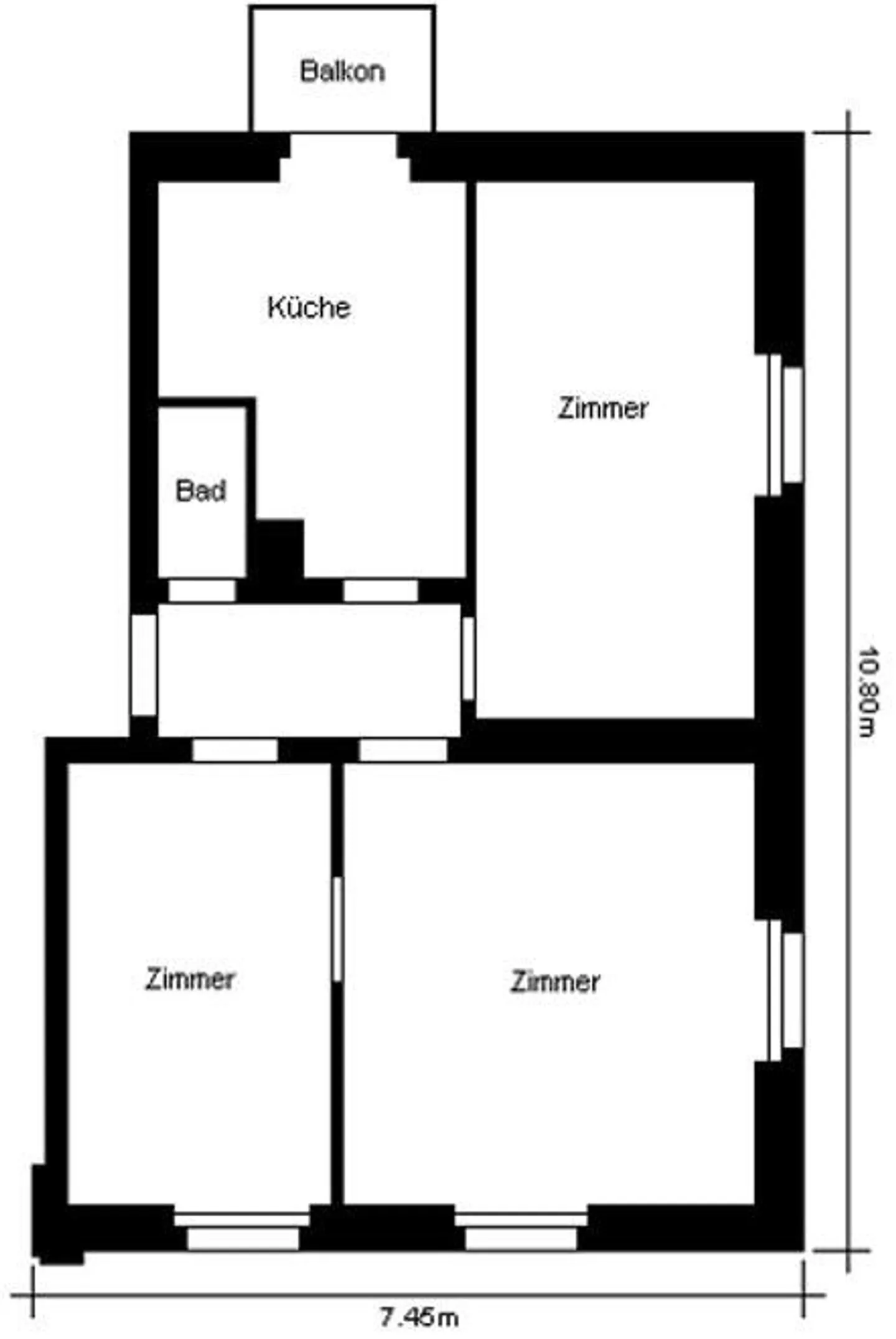 Appartement ensoleillé dans le quartier tendance de Wipkingen - Photo 6 sur 6