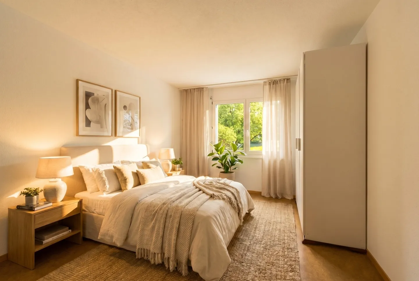 Charmant appartement de 3,5 pièces avec terrasse de jardin et jardin privé à Samstagern - Photo 6 sur 11