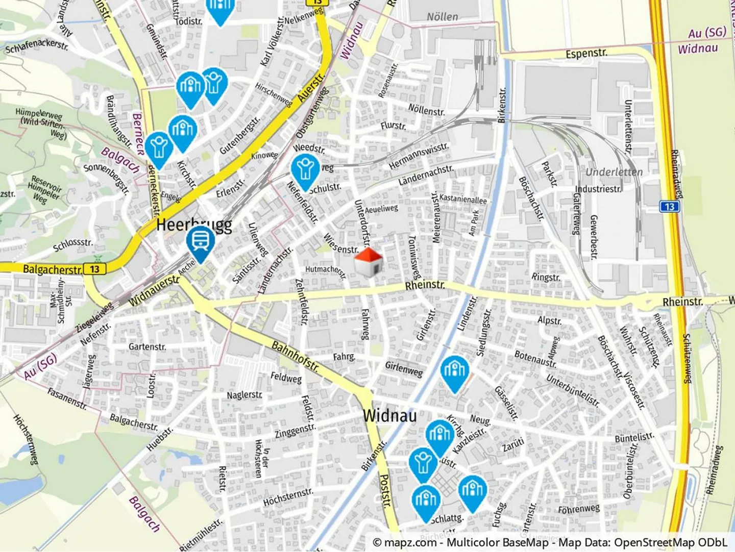 Exklusiver Gewerberaum in Widnau - Foto 7 von 7
