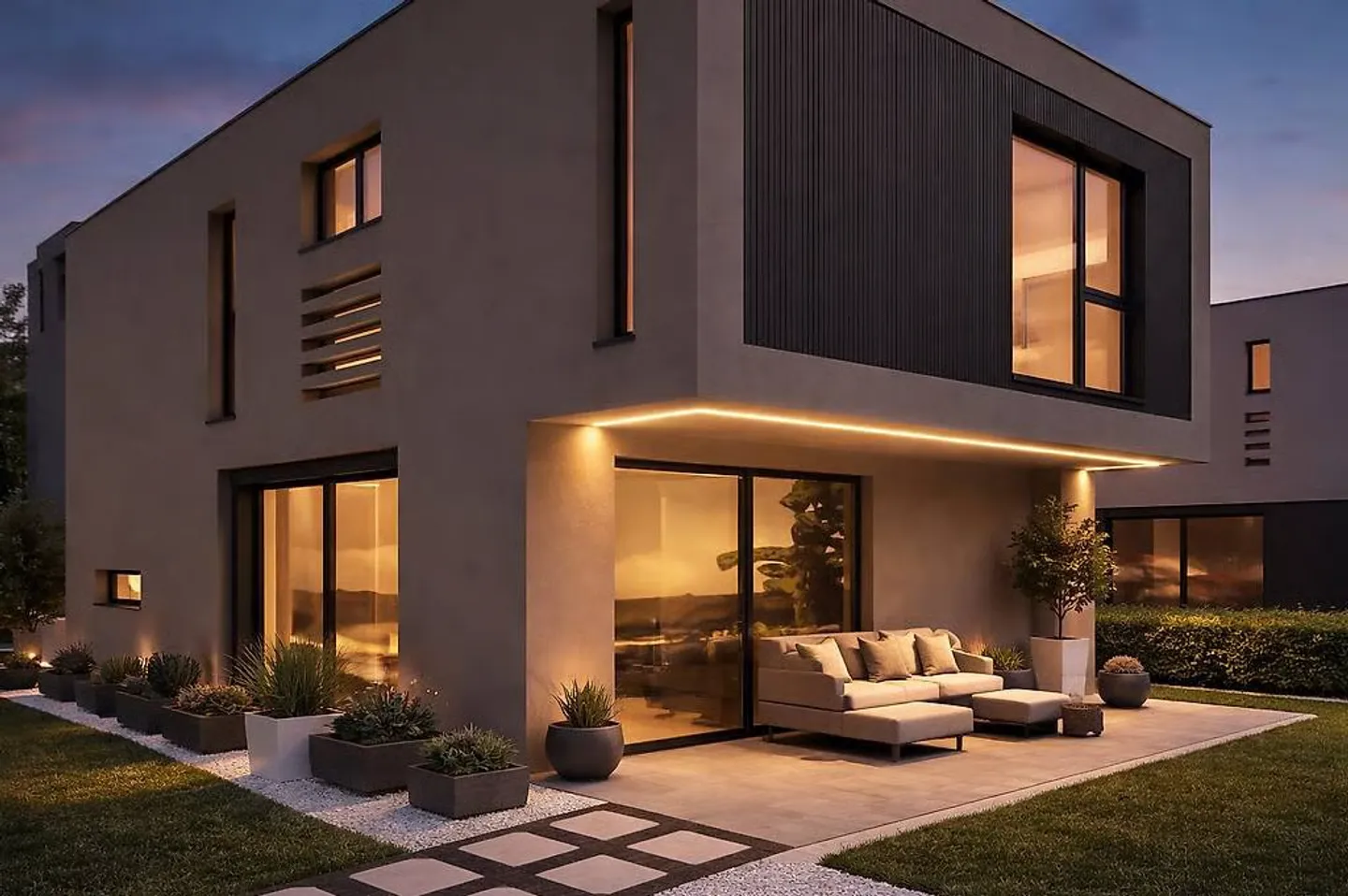Nouvelle villa moderne à Contone - Photo 4 sur 9