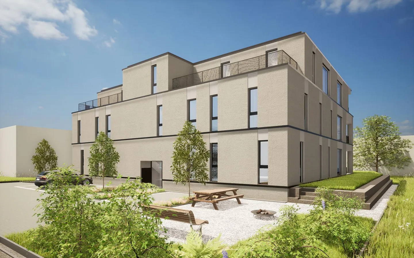 Appartamento attico moderno di 4,5 stanze - Foto 2 di 4