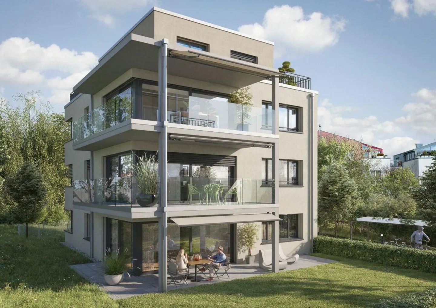 Hochwertige Neubauwohnung im Sonnenpark Urtenen-Schönbühl! - Foto 1 von 6