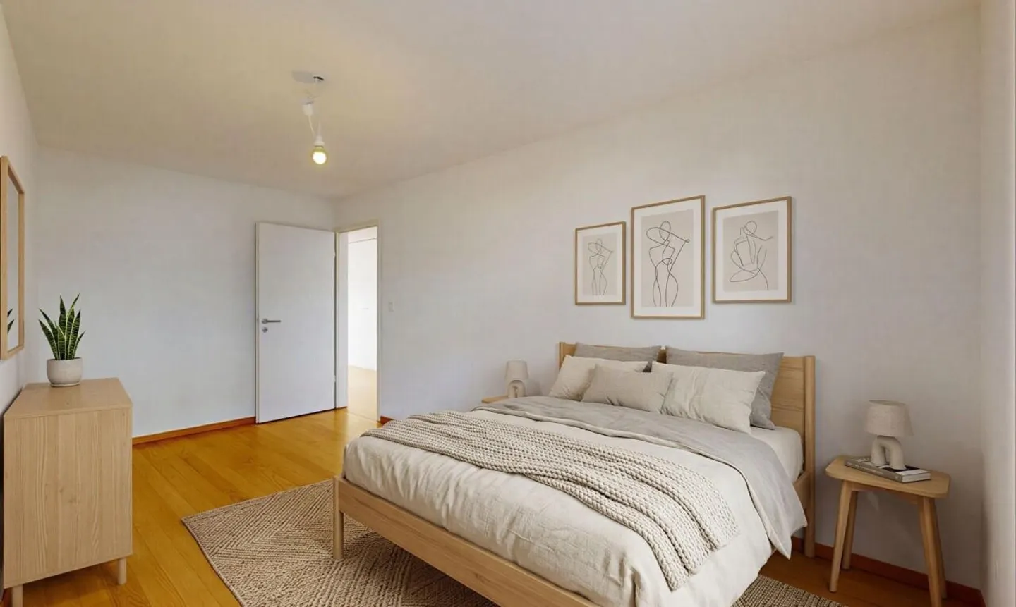 Appartement rénové avec vue sur le lac - Photo 7 sur 11