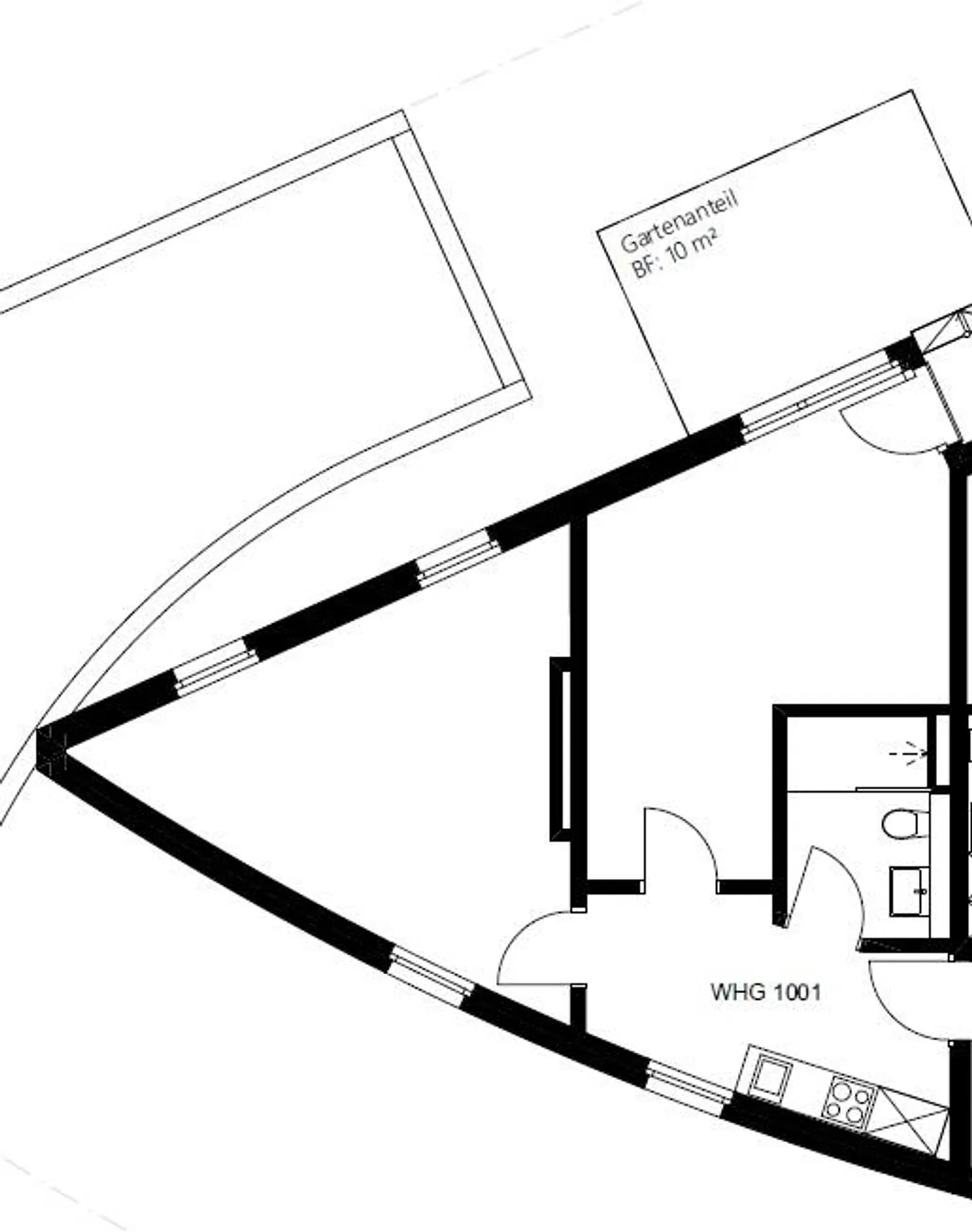 Prima occupazione appartamento moderno con 2 camere a Zurigo con terrazza - Foto 5 di 6