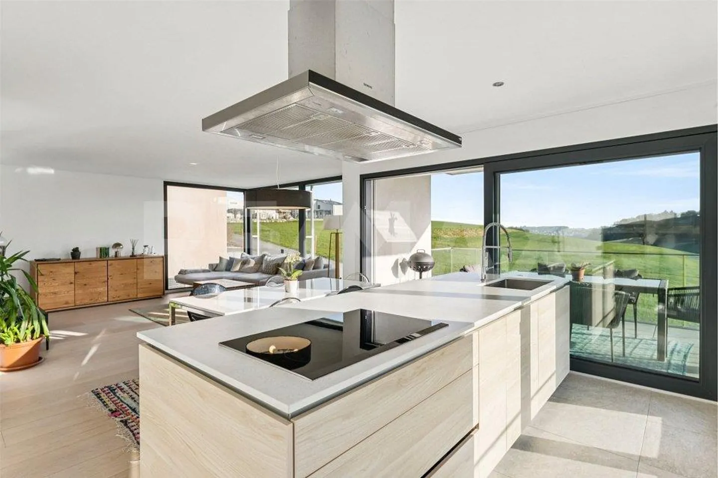 Wunderschöne 4,5-Zimmer-Wohnung in Orsonnens (FR) mit freiem Blick - Foto 3 von 13