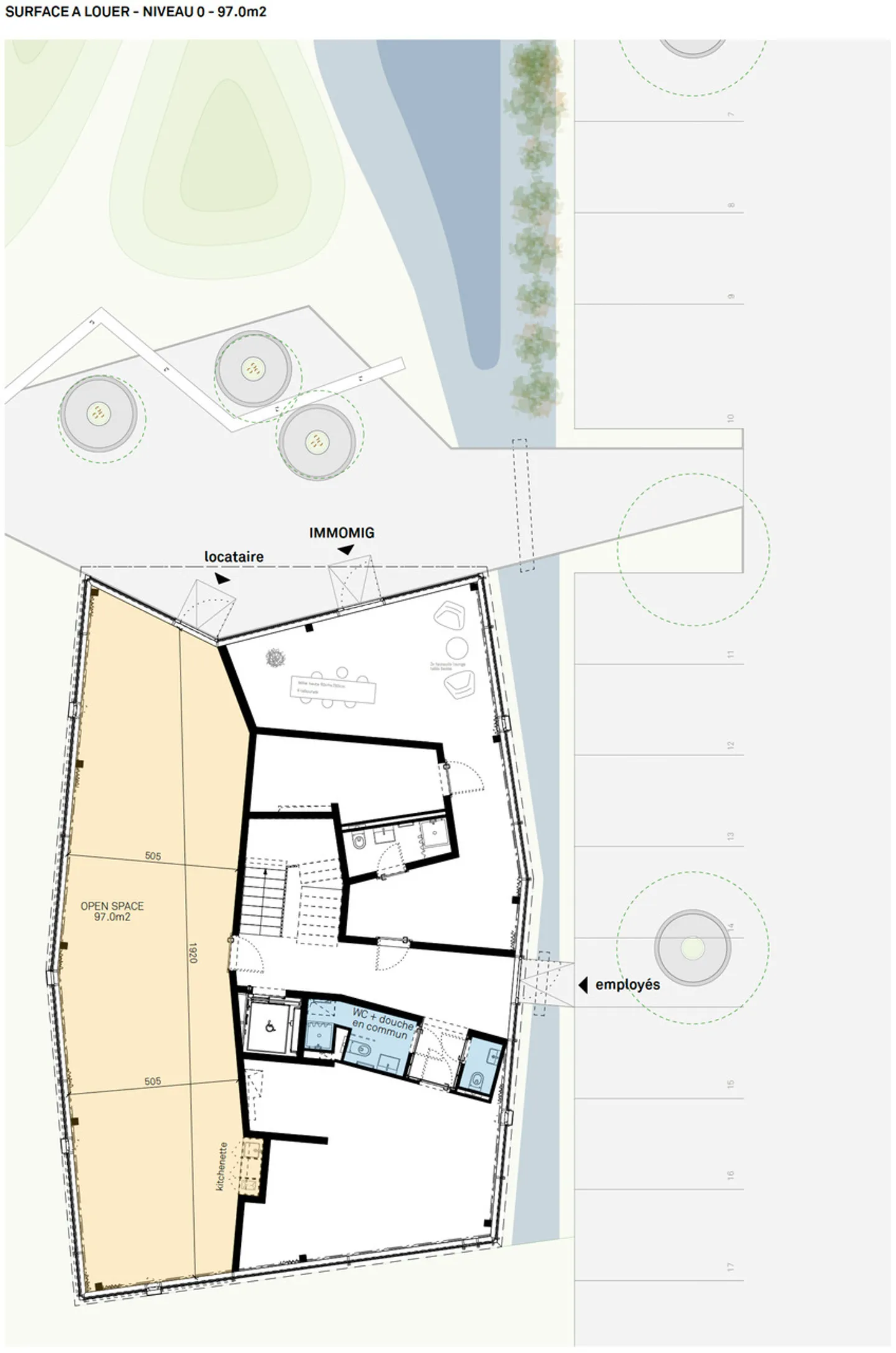 Düdingen - New - Magnificent office on the ground floor with showcase (97m²) - Photo 6 of 9