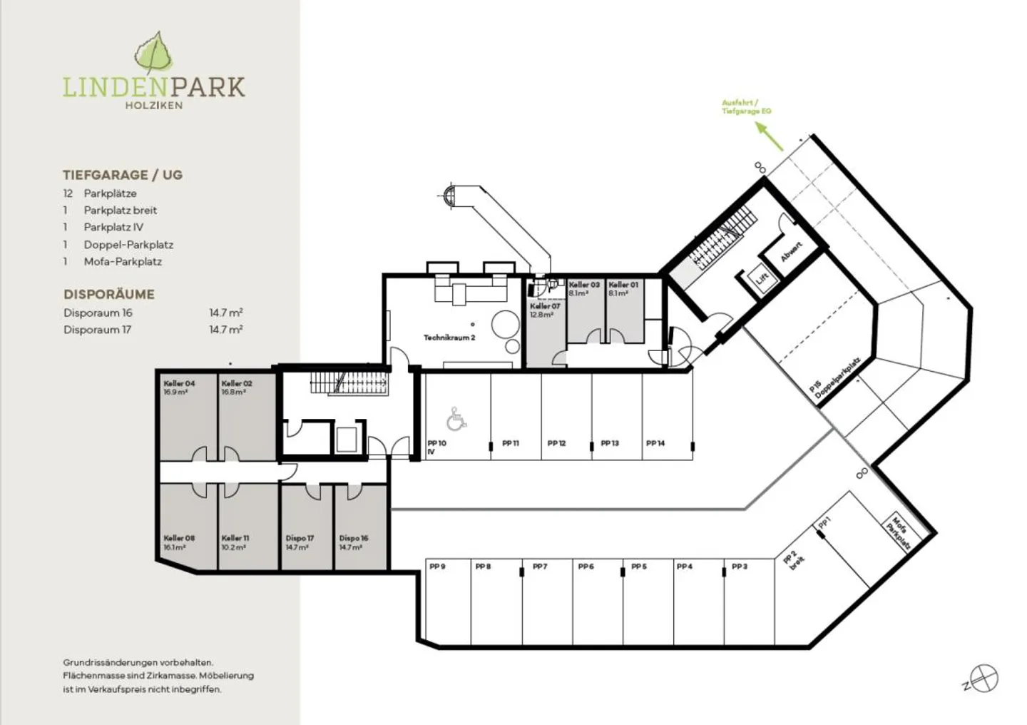 Arriver & s'épanouir : Appartement de jardin Lindenpark - Photo 8 sur 9