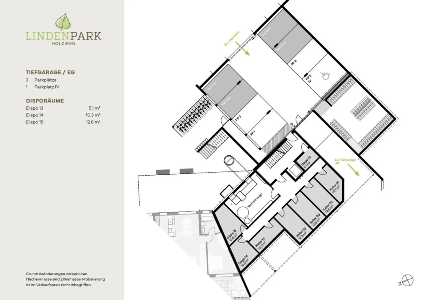 Arriver & s'épanouir : Appartement de jardin Lindenpark - Photo 7 sur 9