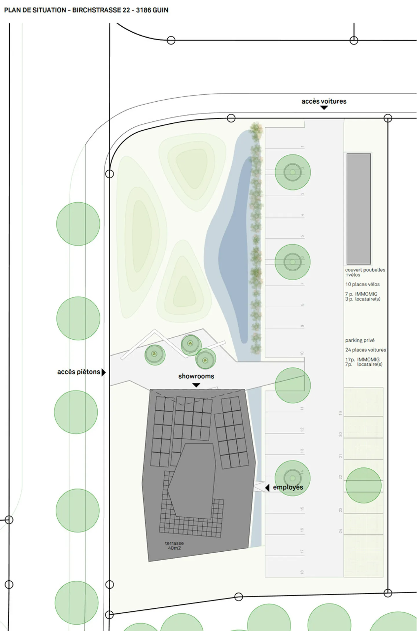 Düdingen - New - Magnificent office on the ground floor with showcase (97m²) - Photo 7 of 9