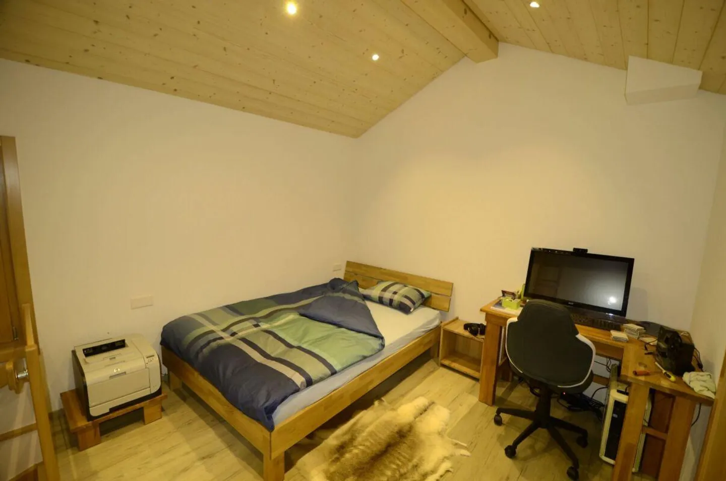 Gioiello nuovissimo nel soleggiato Wildi a Saas-Fee. Residenza principale = residenza e sede fiscale a Saas-Fee. - Foto 4 di 13