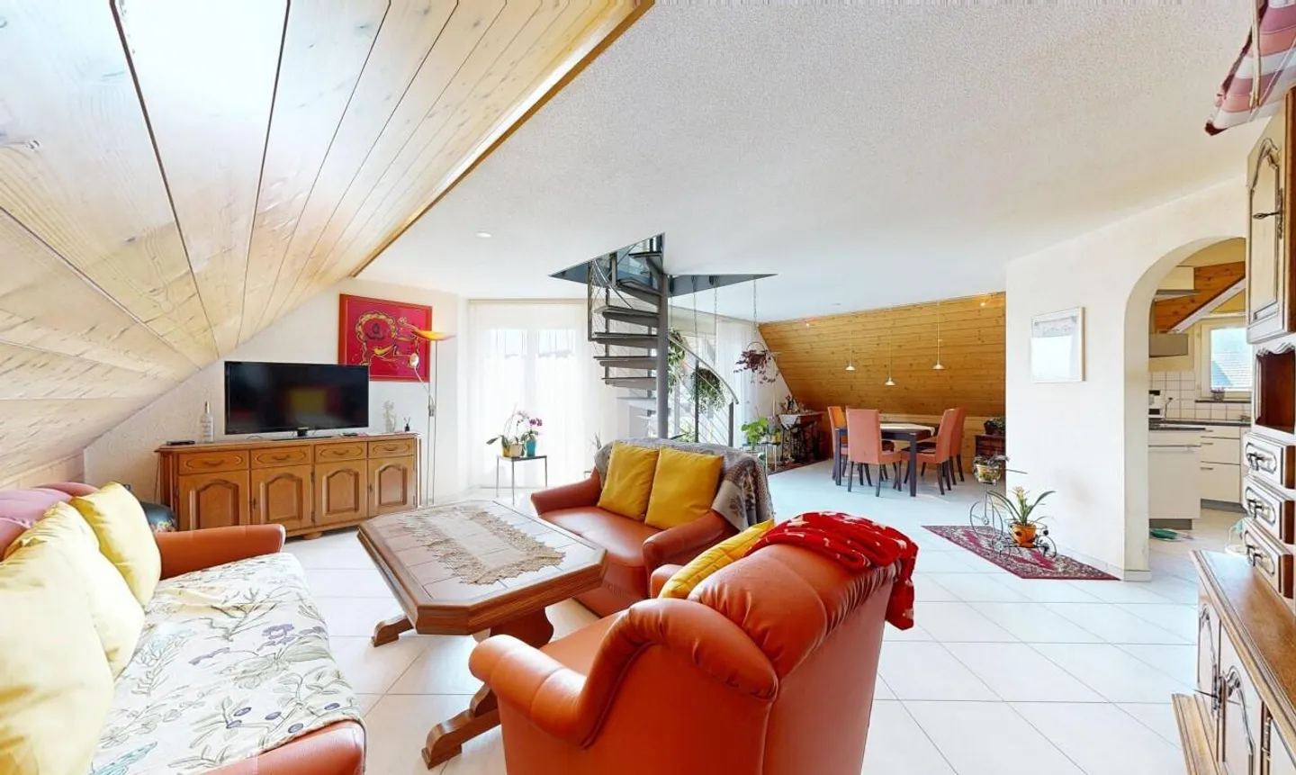 Charming attic apartment with gallery and wide views of the countryside - Photo 1 of 11