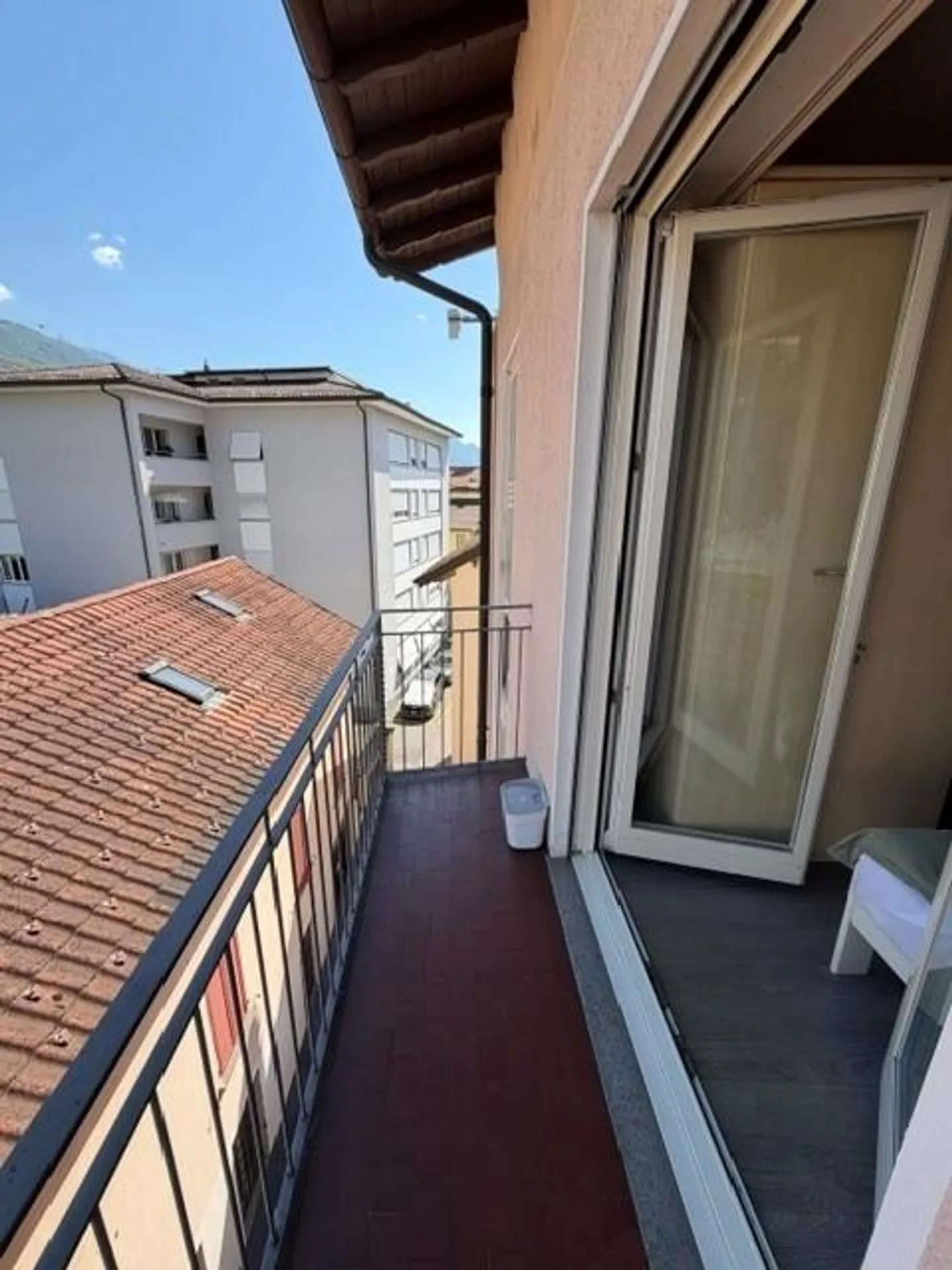 Faszinierendes Studio mit Balkon in Locarno - Foto 10 von 11