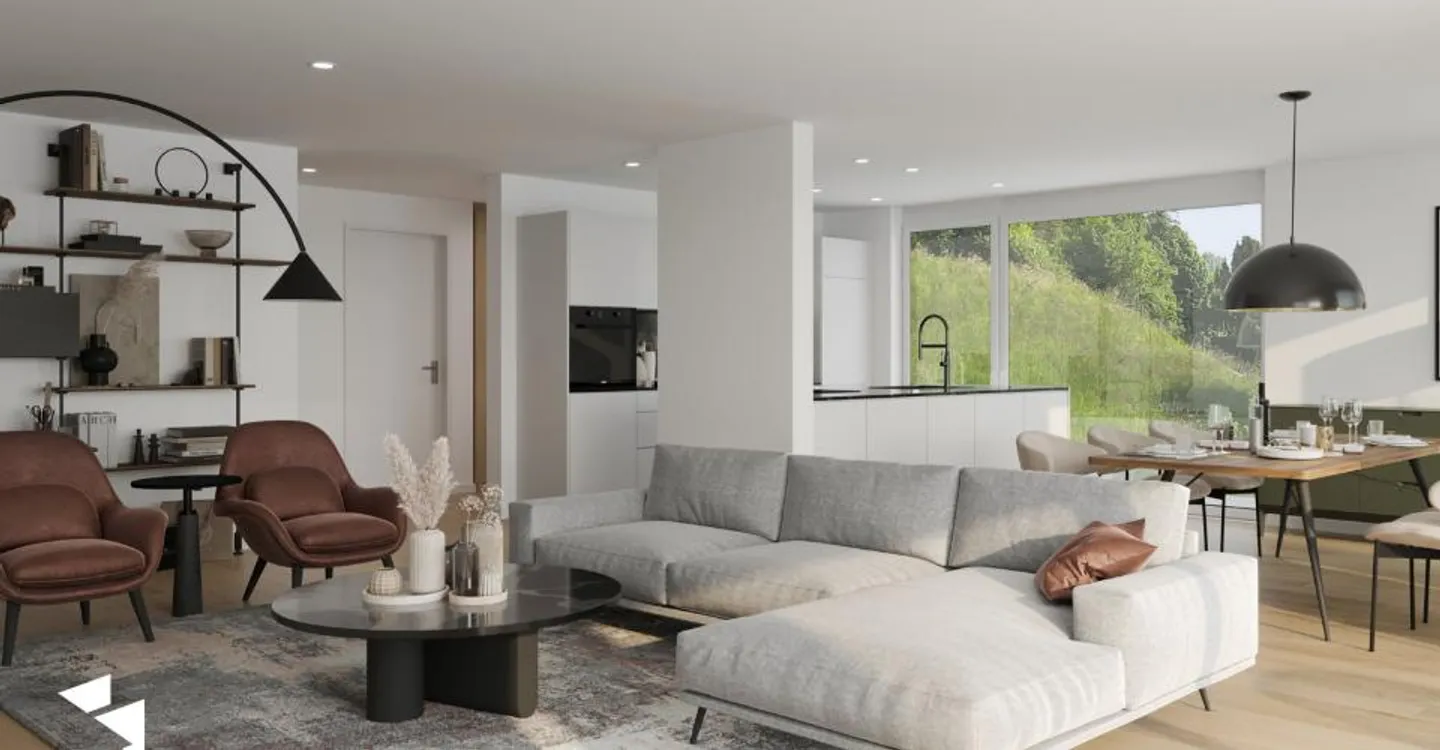 Moderne Terrassenhäuser mit Aussicht - Foto 3 von 8