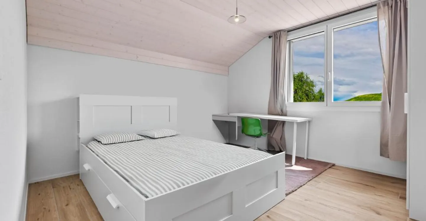 Zeitgenössische Doppelhaushälfte 4,5 Zimmer mit Garten in Mollie-Margot - Foto 8 von 11