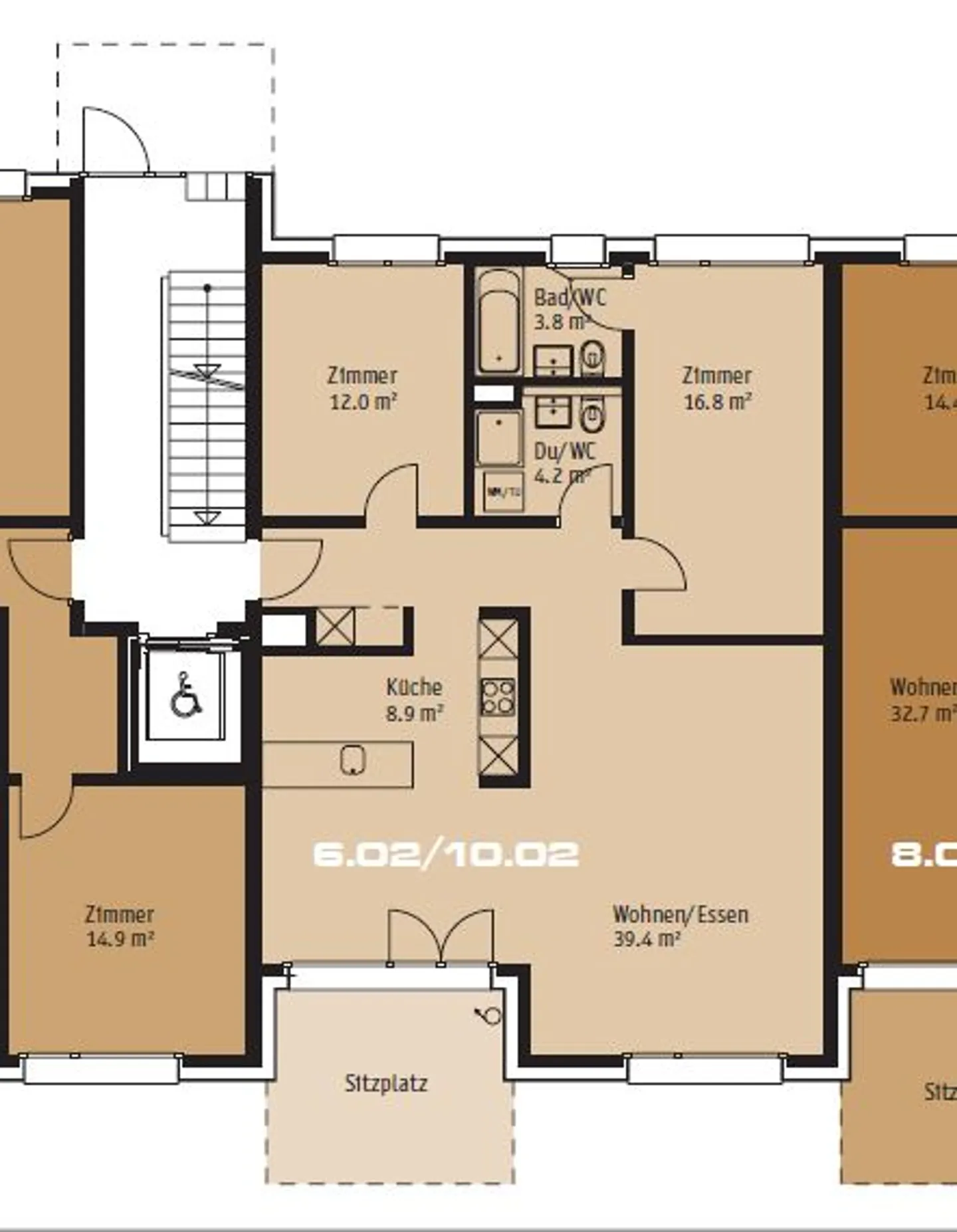 «MIETEN OHNE DEPOT - Moderne Wohnung mit Gartensitzplatz» - Foto 9 von 9