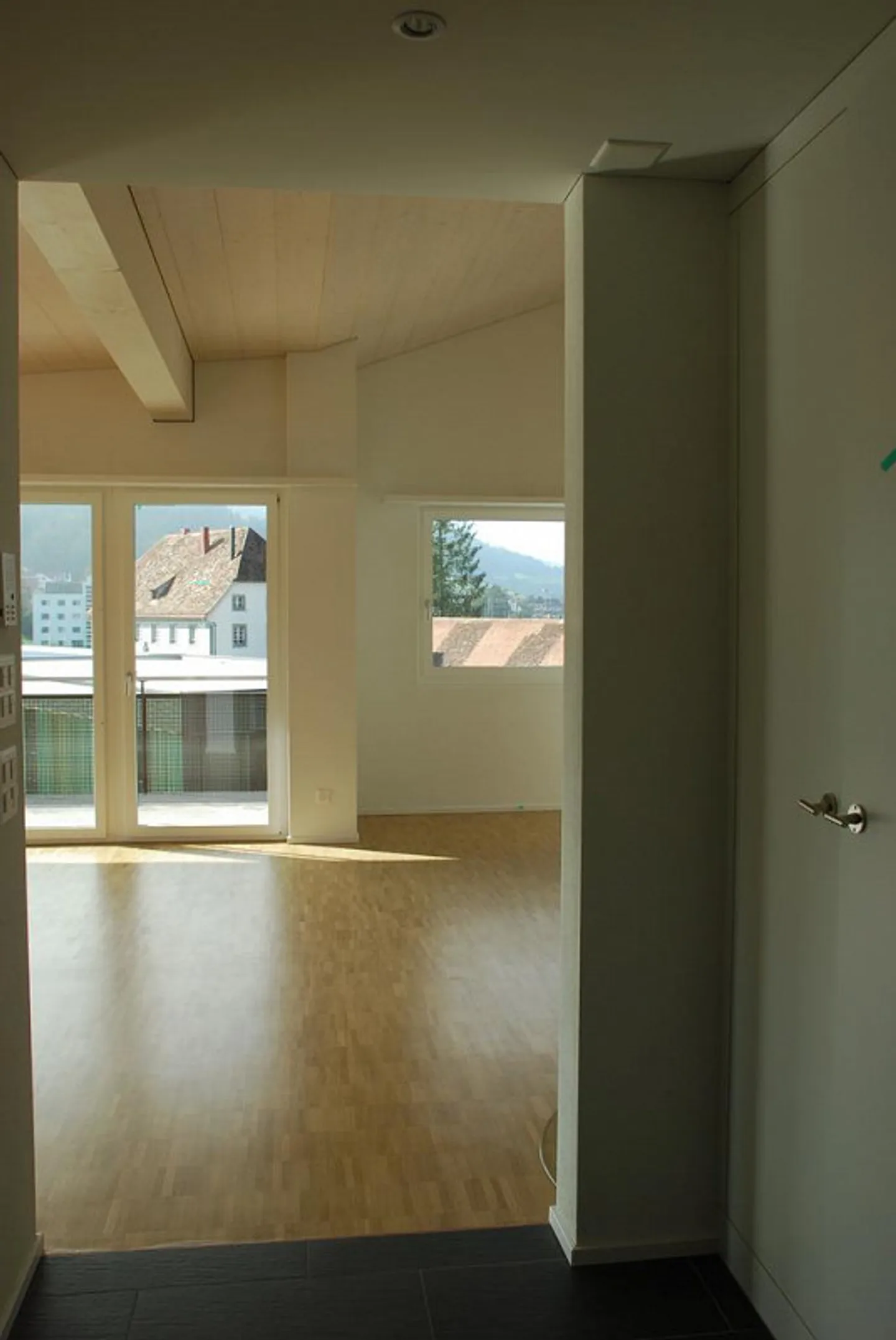 Moderno attico con grande balcone e stufa svedese - Foto 7 di 9