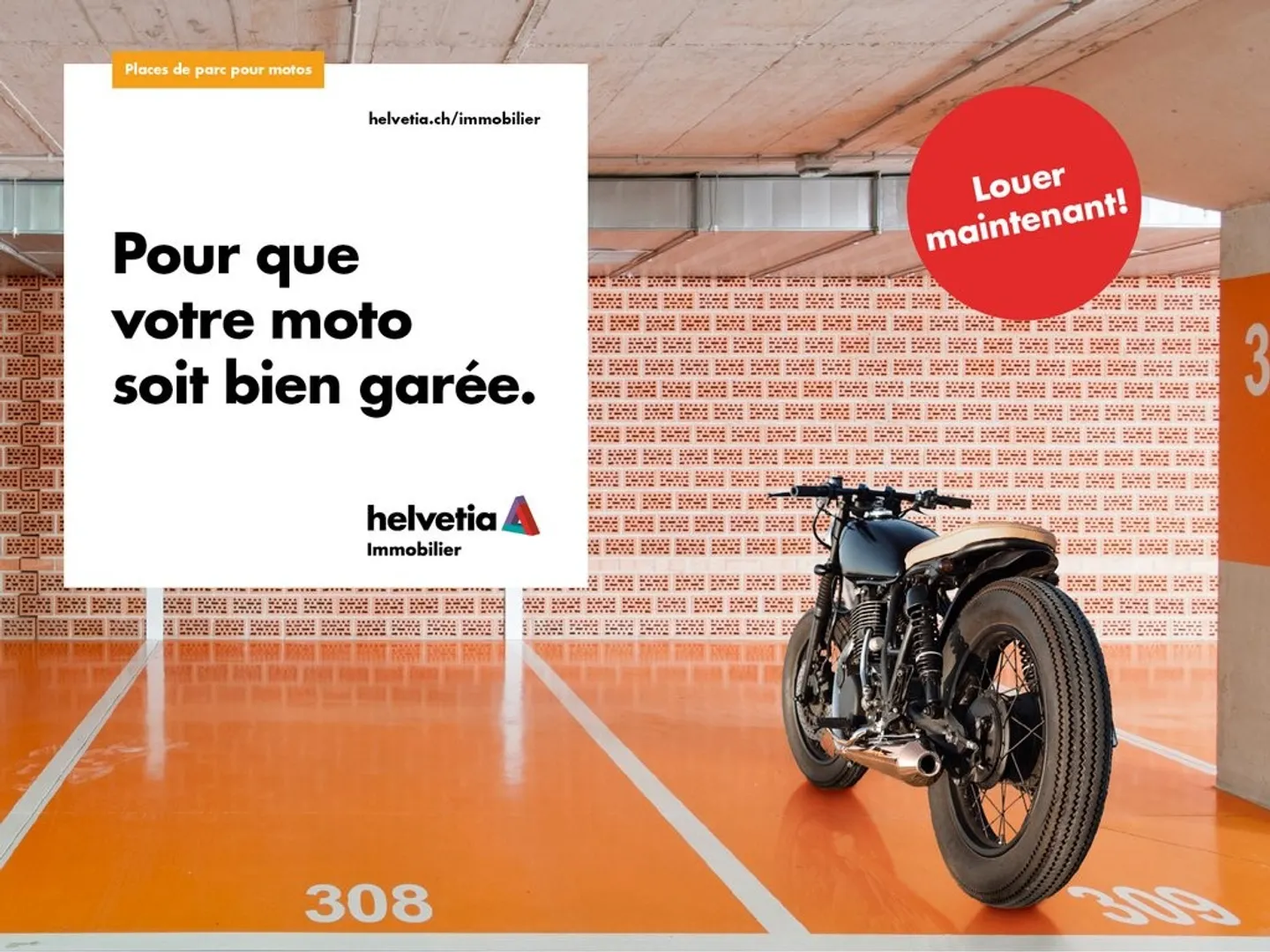 Motorradparkplätze in einer sicheren Gemeinschaftsgarage - Foto 1 von 1