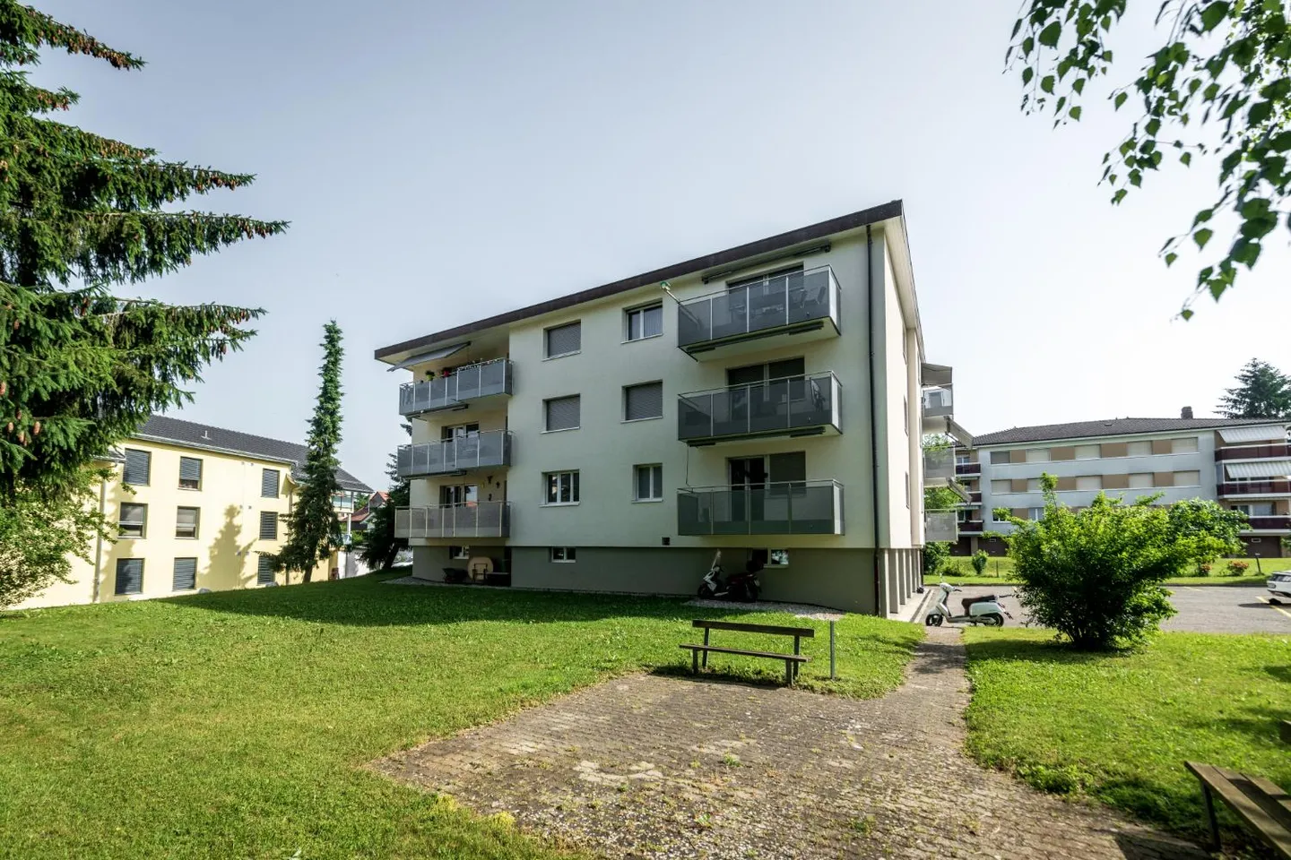 Schöne 3½-Zimmer-Wohnung mit Balkon - Foto 1 von 2