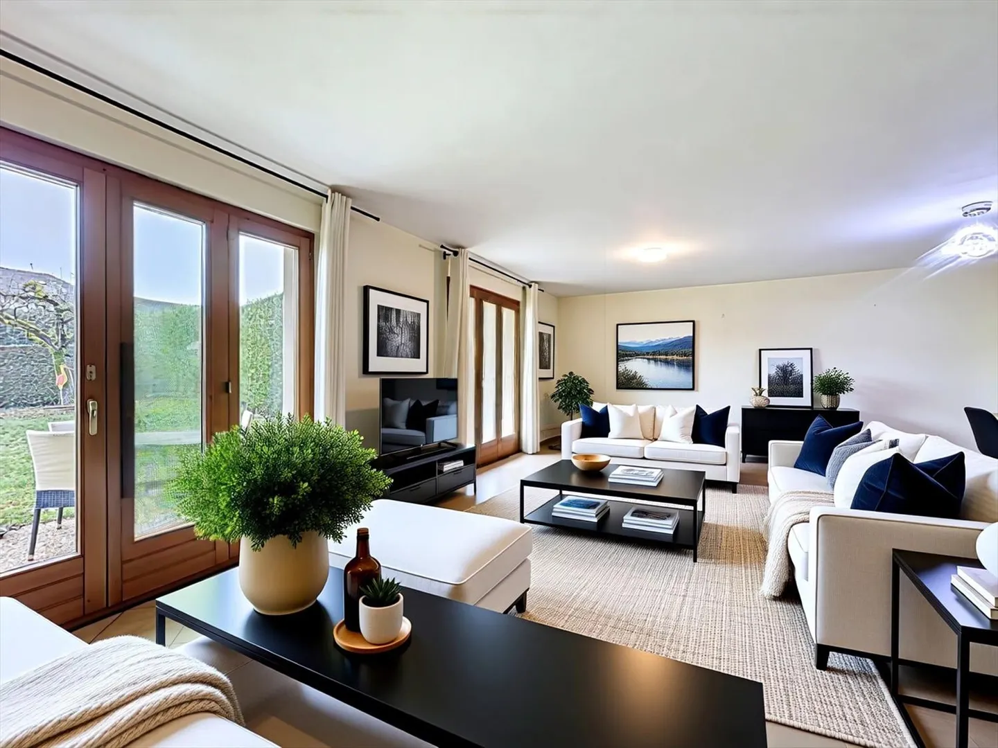 Maison lumineuse avec cheminée, jardin et grand potentiel - Photo 2 sur 13